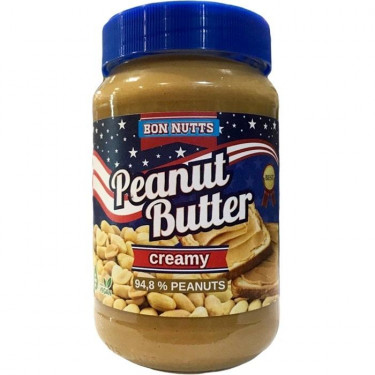 Арахісова паста "Bon Nutts" м'яка, 340г, Франція