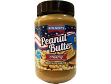 Арахісова паста "Bon Nutts" м'яка без цукру, 340г, Франція