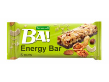 Батончик "Bakalland" 5 горіхів, 40г, Польща