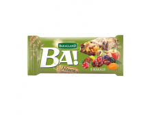 Батончик "Bakalland" 5 сухофруктів, 40г, Польща