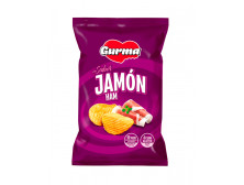 Чіпси "Gurma" зі смаком хамону, 110г, Іспанія