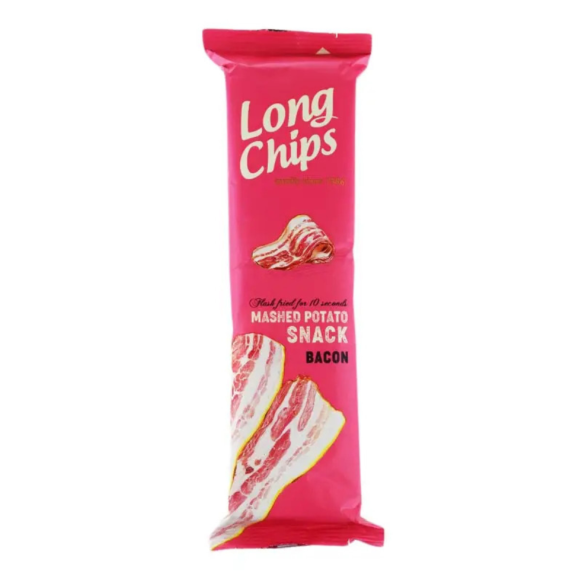 Чіпси "Long Chips" бекон, 75 г, Латвія