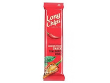 Чіпси "Long Chips" Перцю чилі, 75 г, Латвія