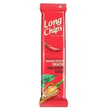 Чіпси "Long Chips" Перцю чилі, 75 г, Латвія
