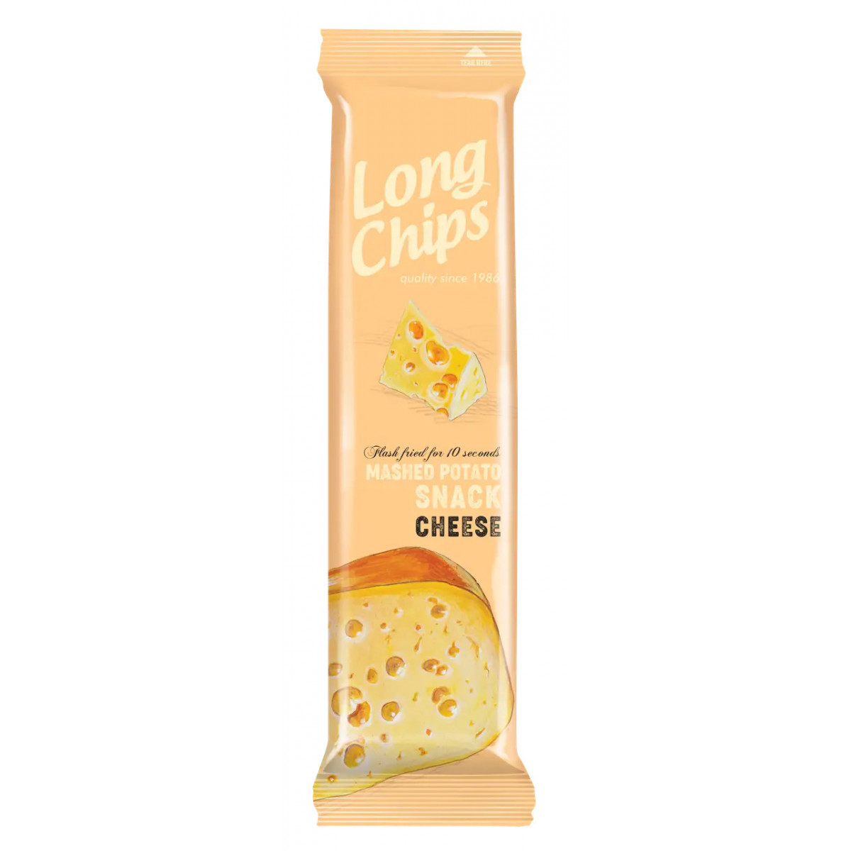 Чіпси "Long Chips" Сир, 75 г, Латвія