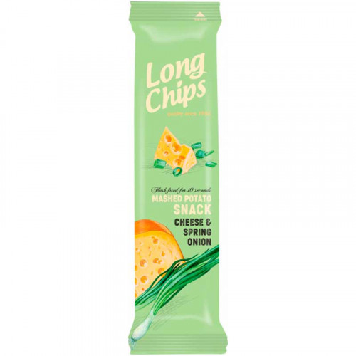 Чіпси "Long Chips" сир та лук, 75г