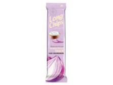 Чіпси "Long Chips" Сметана та цибуля, 75 г