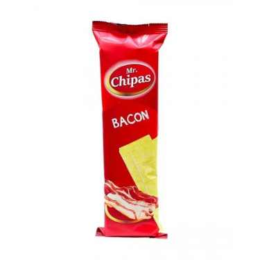 Чіпси "Mr. Chipas Bacon", бекон 75г, Латвія