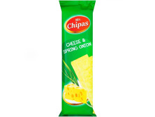 Чіпси "Mr. Chipas" сир і зелена цибуля, 75г