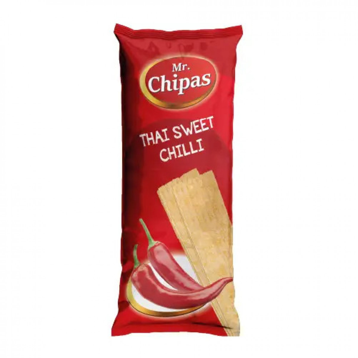 Чіпси "Mr. Chipas" тайський солодкий чилі, 75г, Латвія