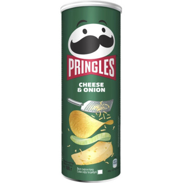Чіпси "Pringles" Cheese&Onion, 165г, Бельгія