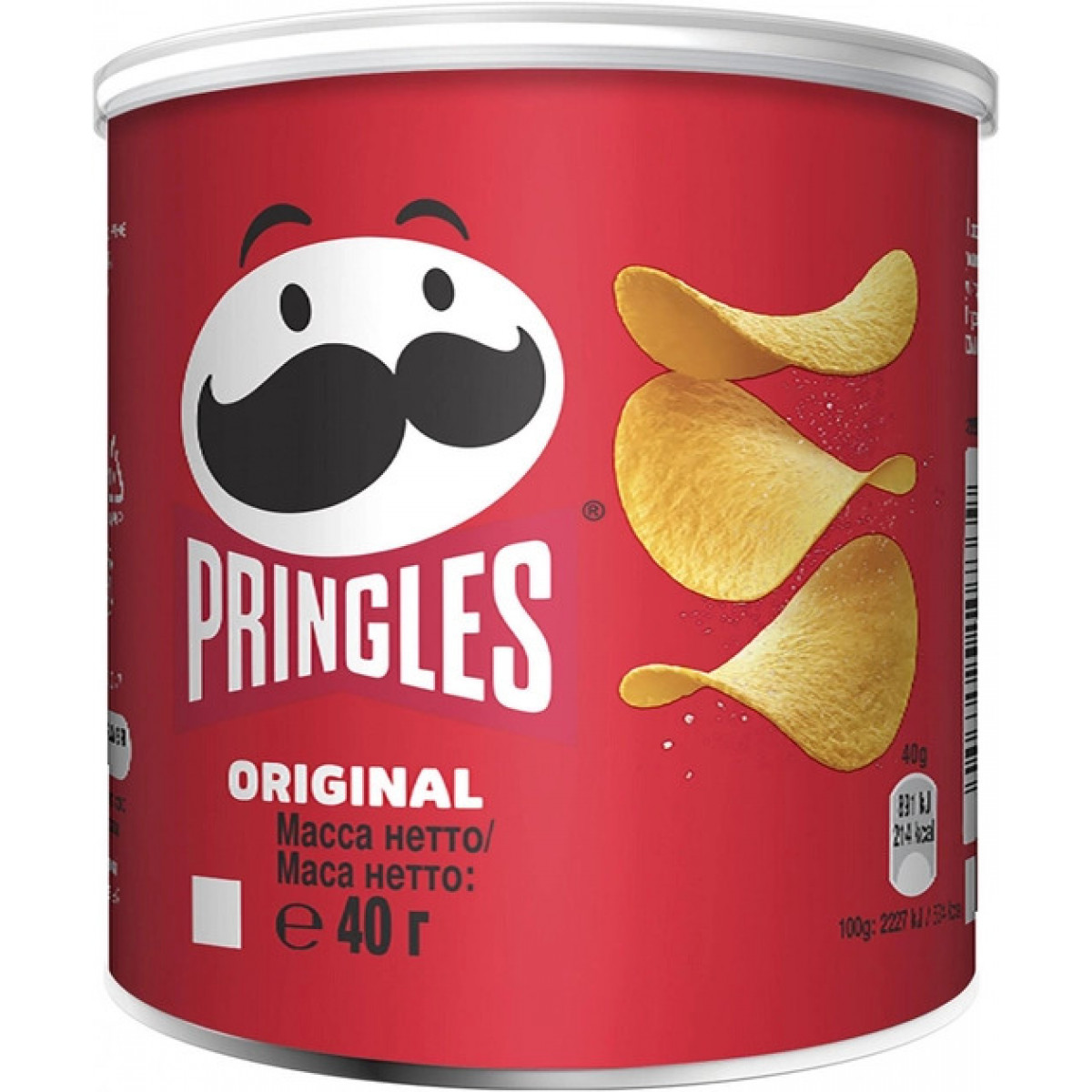 Чіпси "Pringles" Оригінал, 40г, Бельгія