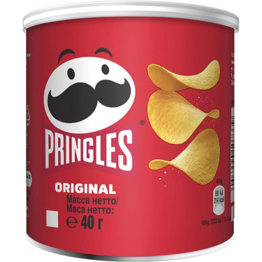 Чіпси "Pringles" Оригінал, 40г, Бельгія