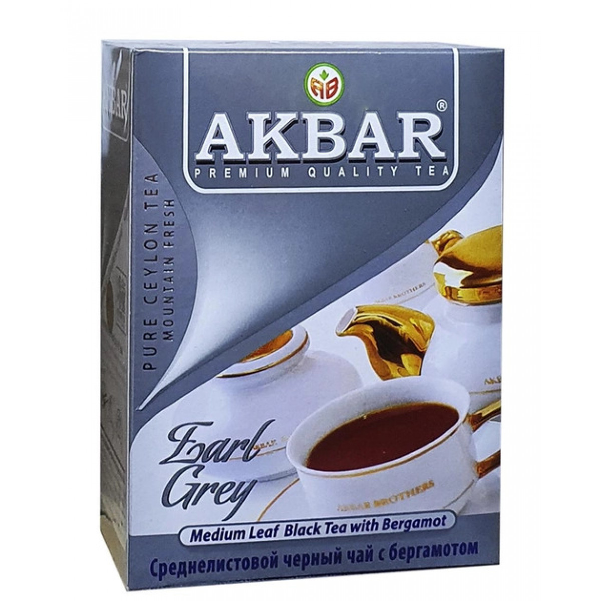 Чай "Akbar" Earl Grey, 100 г, Шрі-Ланка