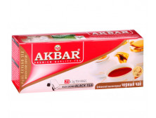 Чай "Akbar"Пакетований 25x2 г, Шрі-Ланка