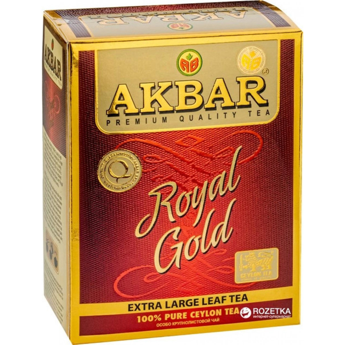 Чай "Akbar" Royal Gold, 80 гр, Шрі-Ланка