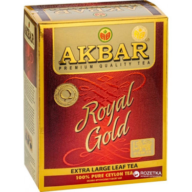 Чай "Akbar" Royal Gold, 80 гр, Шрі-Ланка