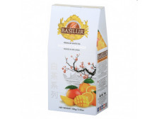 Чай "Basilur" Білий чай "Манго та Апельсин", 100г