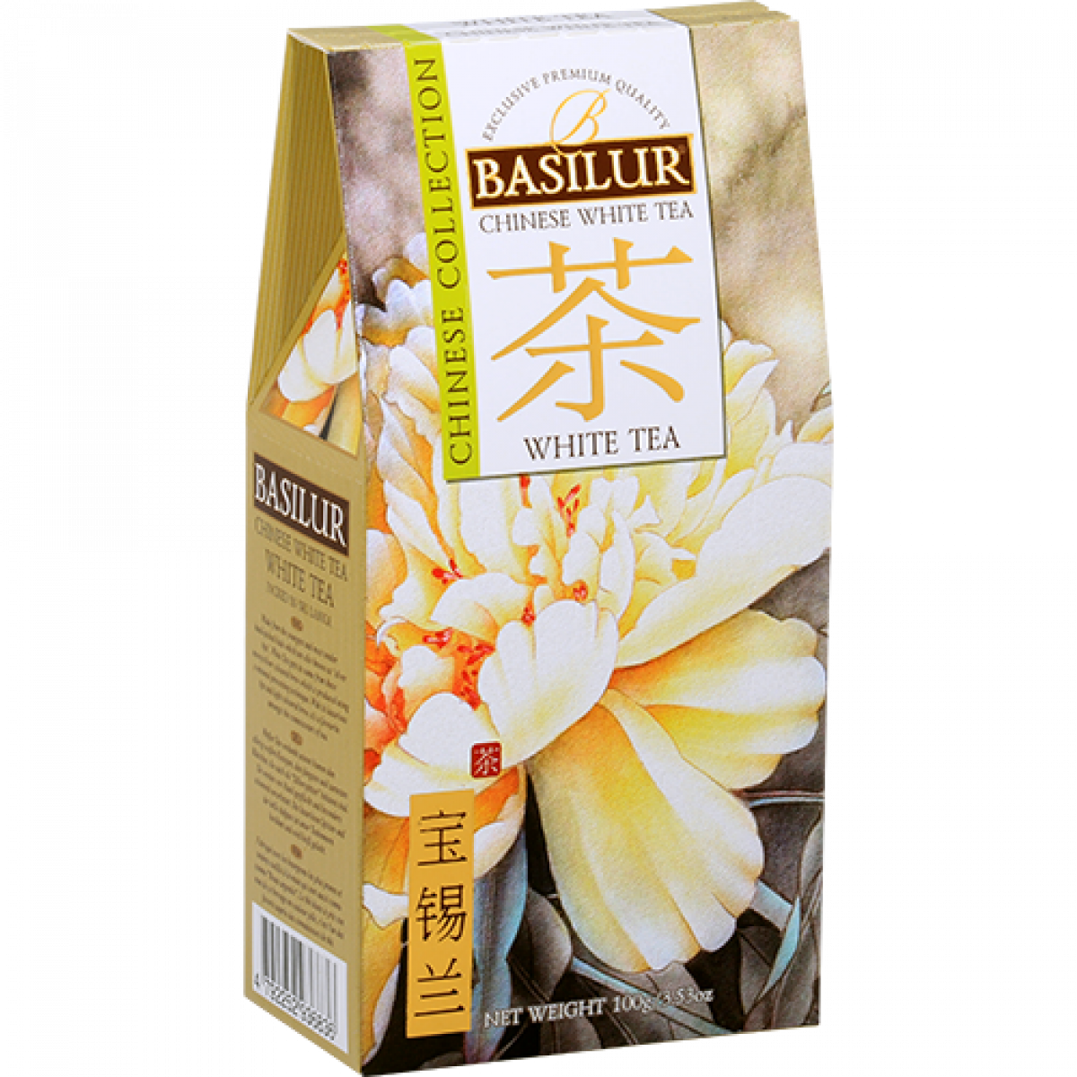 Чай "Basilur"бiлий, Китайська "Бiiлий чай" 100г, Шрі-Ланка