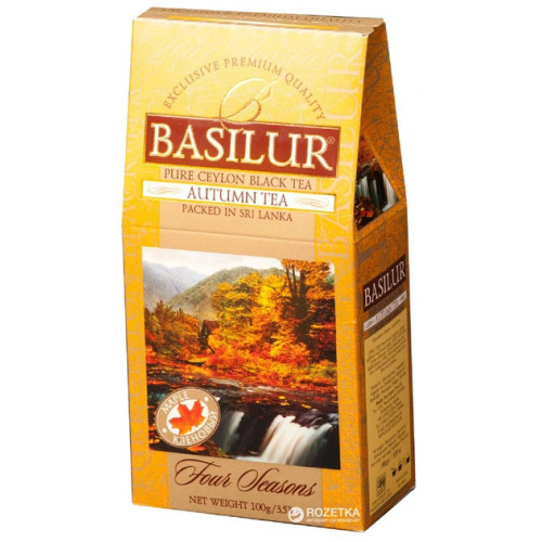 Чай "Basilur"чорний, Чотири сезони"Осінній"100г