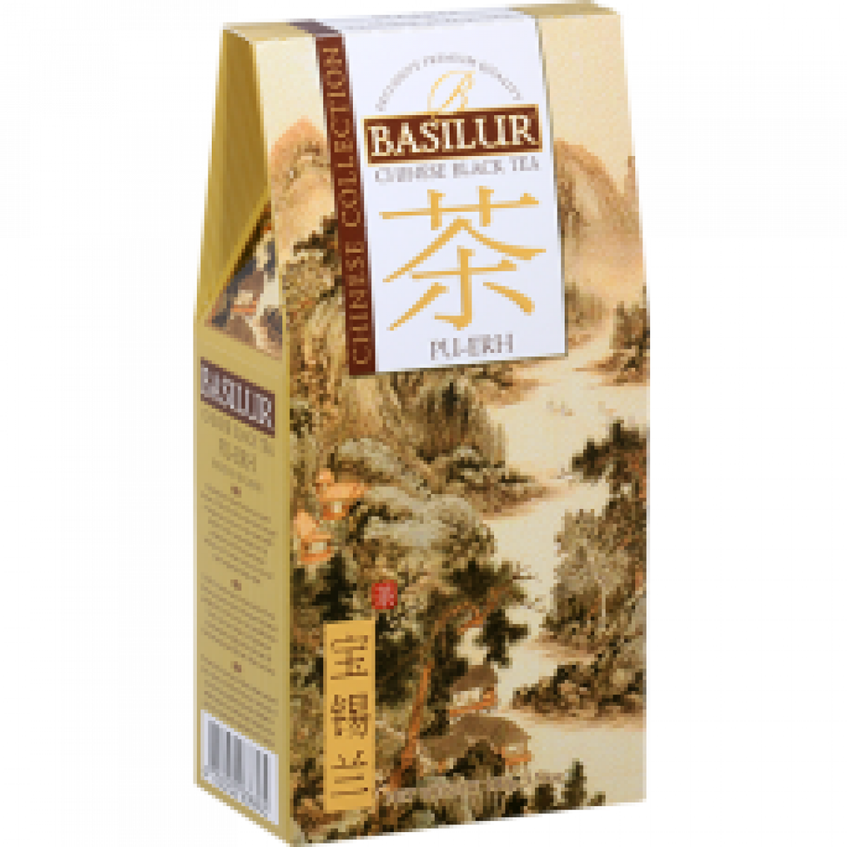 Чай "Basilur"чорний, Китайська "Пу-Ер" 100г, Шрі-Ланка