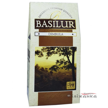 Чай "Basilur"чорний, Лист Цейлону "Дімбула"100г, Шрі-Ланка