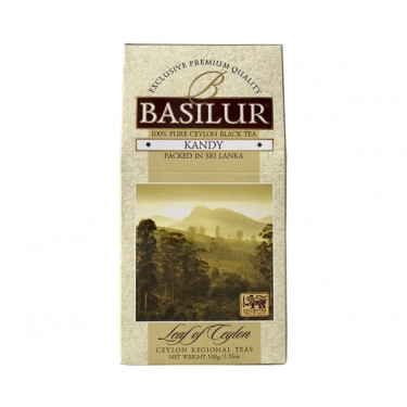 Чай "Basilur"чорний, Лист Цейлону "Канді"100г, Шрі-Ланка