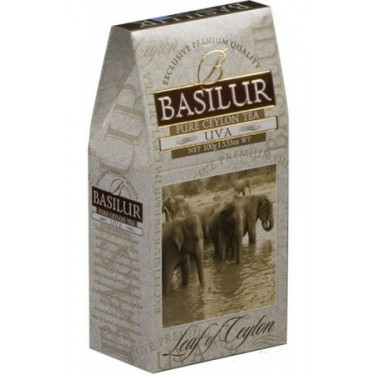 Чай "Basilur"чорний, Лист Цейлону "Ува"100г, Шрі-Ланка