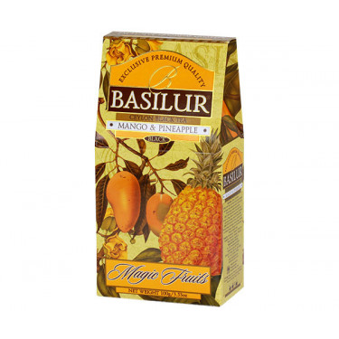 Чай "Basilur"чорний, Магічні фрукти"Манго та ананас"100г, Шрі-Ланка