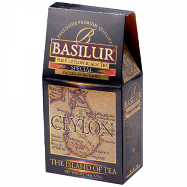 Чай "Basilur"чорний, Острів Цейлон"Особливий"100г, Шрі-Ланка