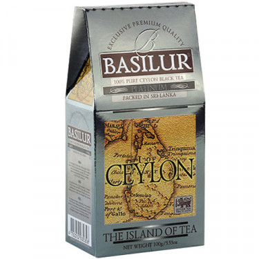 Чай "Basilur"чорний, Острів Цейлон"Платинум"100г, Шрі-Ланка