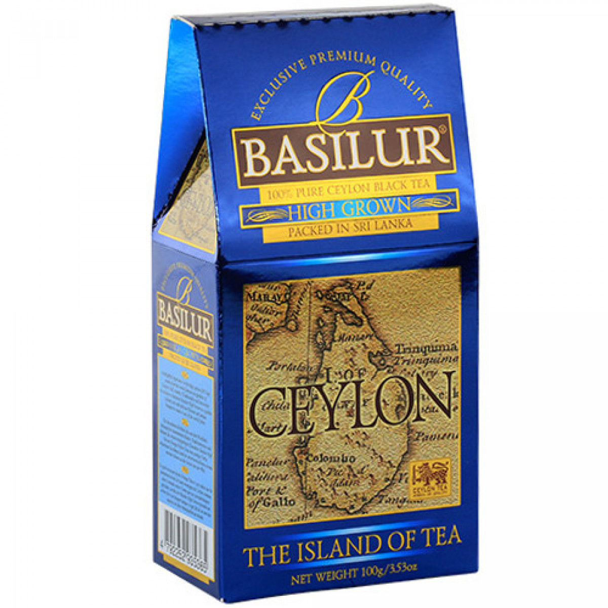 Чай "Basilur"чорний, Острів Цейлон"Високогірний"100г, Шрі-Ланка