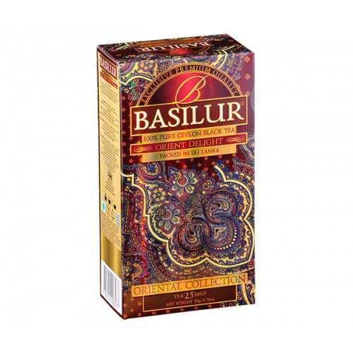 Чай "Basilur"чорний, Східна колекція"Східна чарівність"25шт*2г