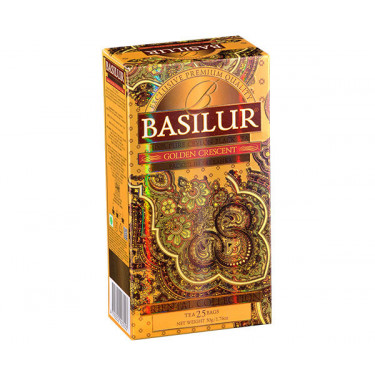 Чай "Basilur"чорний, Східна колекція"Золотий мiсяць"25шт*2г, Шрі-Ланка