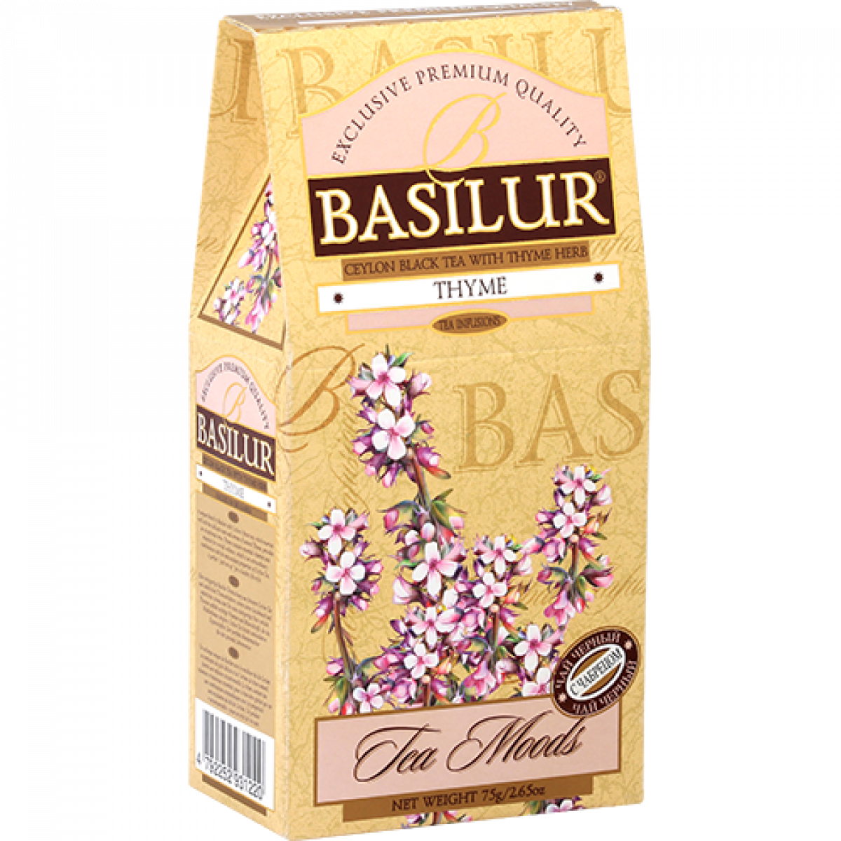 Чай "Basilur"чорний, Трав'яні настої"Чебрець"75г, Шрі-Ланка