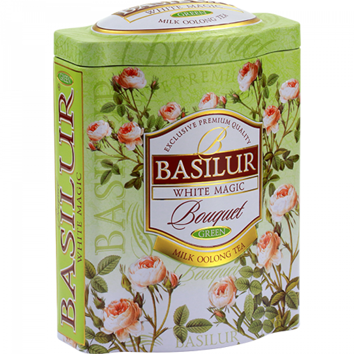 Чай "Basilur" зелений "Біле чарівництво" ЖБ 100г, Шрі-Ланка