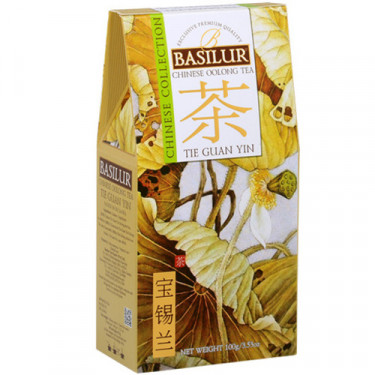 Чай "Basilur"зелений, Китайська "Те Гуань Iнь" 100г, Шрі-Ланка