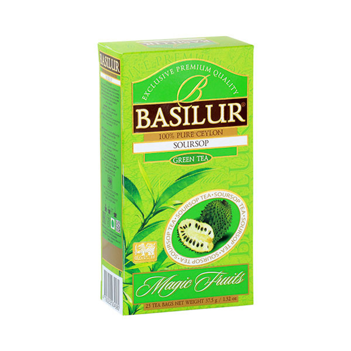 Чай "Basilur"зелений, Магічні фрукти"Саусеп"25шт*1,5г, Шрі-Ланка