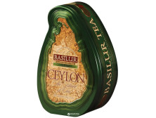 Чай "Basilur"зелений Острів Цейлон"Зелений"100г,з/б, Шрі-Ланка