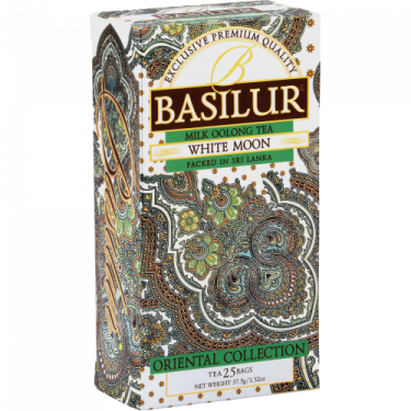 Чай "Basilur"зелений, Східна колекція"Бiлий мiсяць"25шт*1,5г, Шрі-Ланка