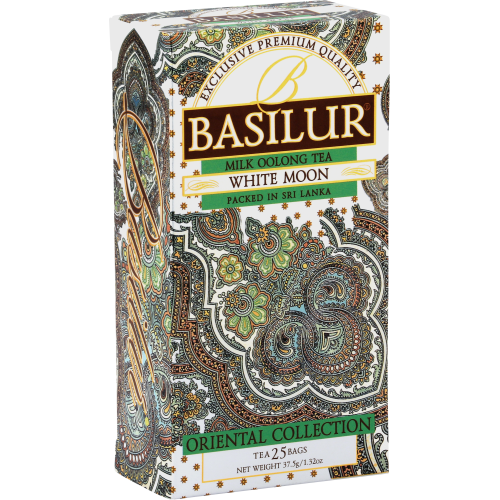 Чай "Basilur"зелений, Східна колекція"Бiлий мiсяць"25шт*1,5г