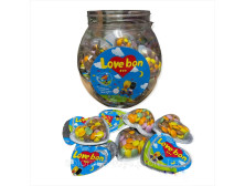 Драже "Obana" "Love is" шок.сердечко, 50г, Україна