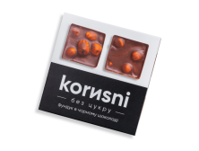 Фундук в шоколаді "Корисні" ,120г