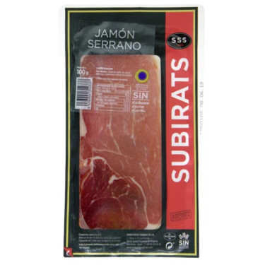 Хамон "Subirats" Serrano, 100г, Іспанія