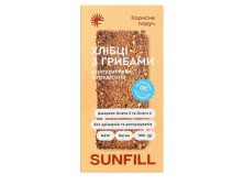 Хлібці "Sunfill" з грибами, 100г, Україна