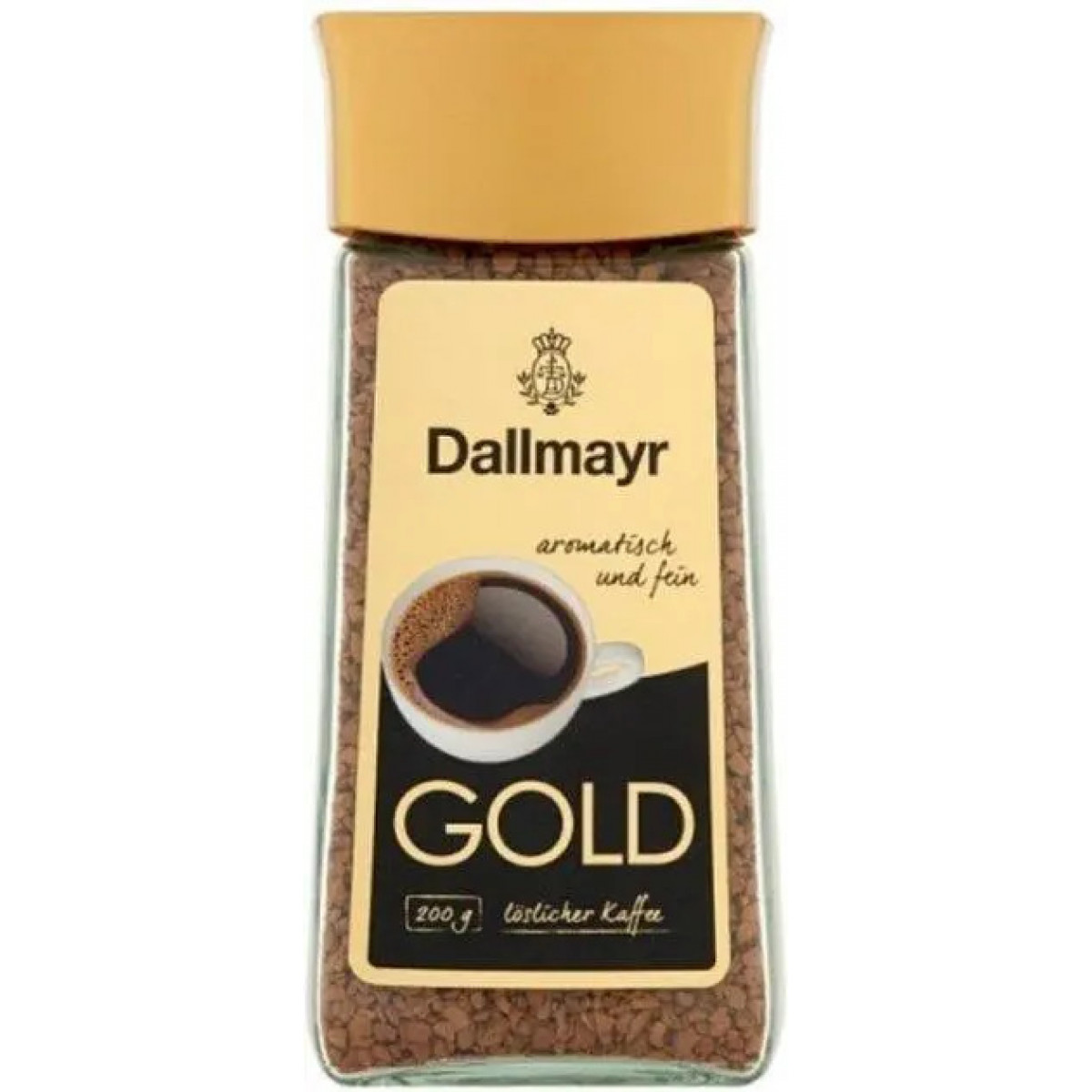 Кава "Dallmayr" gold (скло) , 200г, Німеччина