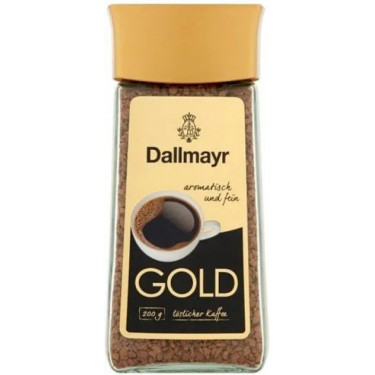 Кава "Dallmayr" gold (скло) , 200г, Німеччина