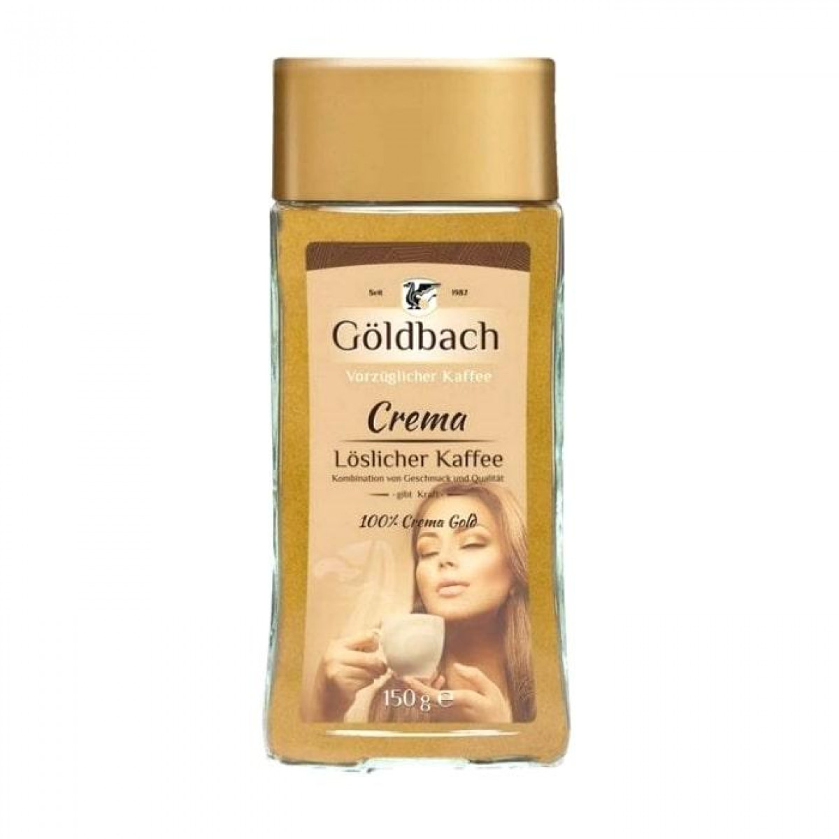 Кава "Goldbach" Crema, 150г, Німеччина