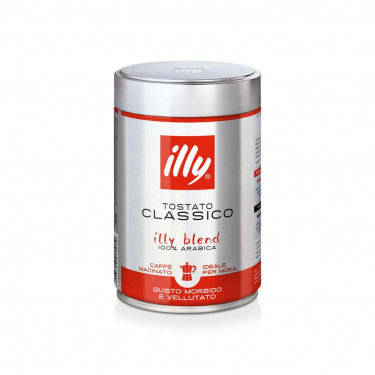 Кава "Illy" tostato Classico мелена 100% Арабіка, 250 г, Італія