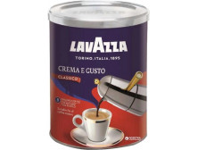 Кава "Lavazza" Crema E Gusto classico ЖБ, 250г, Італія